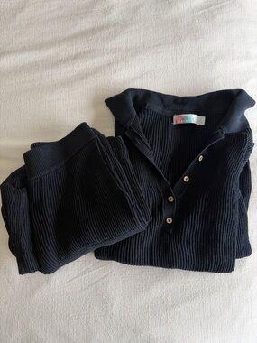 Free People Black Picnic Set